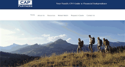 Desktop Screenshot of cap-partners.com